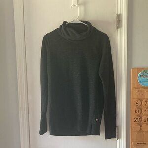 RBX Black Turtleneck Sweater Casual Knitwear
